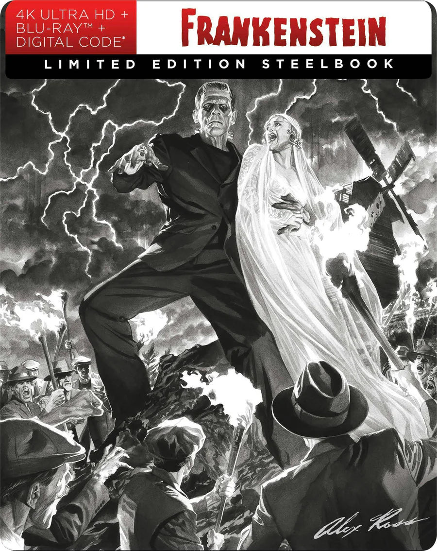 Frankenstein (Limited Edition 4K Ultra HD Steelbook + Blu-ray + Digital)