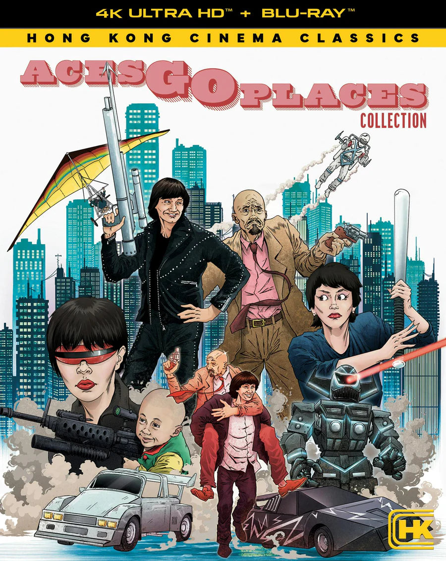 Aces Go Places Collection (4K Ultra HD+Blu-ray) Shout! Factory