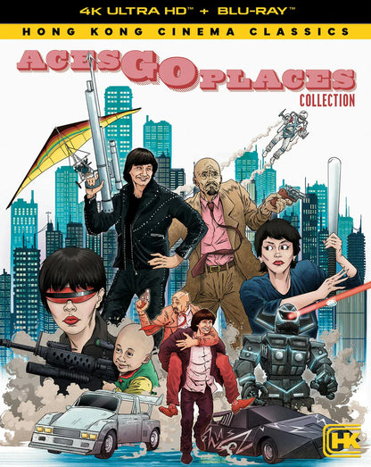 Aces Go Places Collection (4K Ultra HD+Blu-ray) Shout! Factory