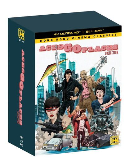 Aces Go Places Collection (4K Ultra HD+Blu-ray) Shout! Factory