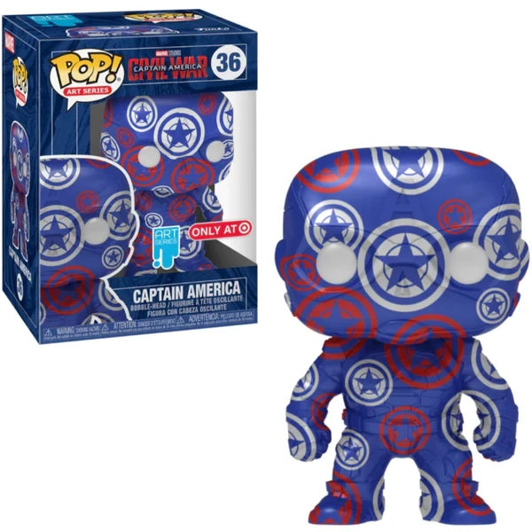 Captain America Art Series Funko #36