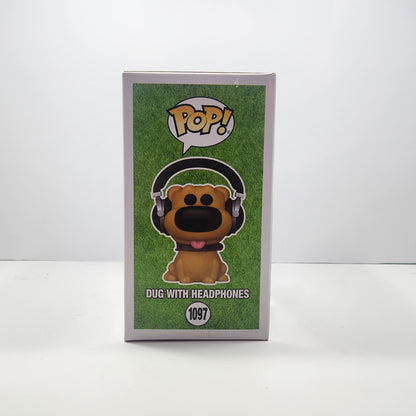 Dug with Headphones Funko Exclusive #1097 Damaged Box