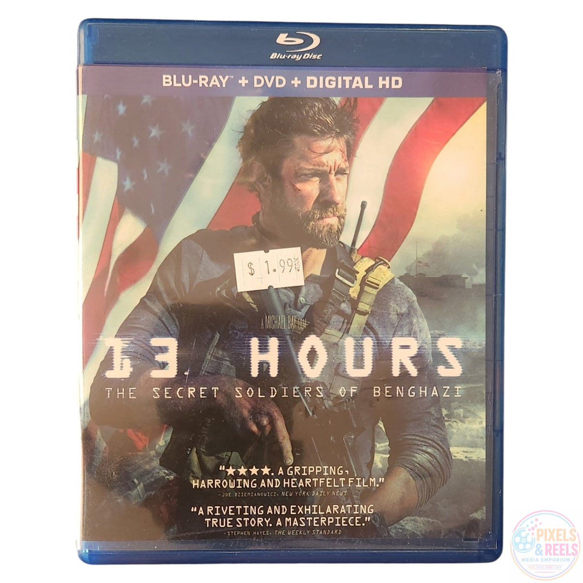 13 Hours: the Secret Soldiers of Benghazi (Blu-ray, 2016)