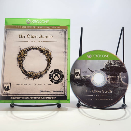 The Elder Scrolls Online: Tamriel Unlimited (Microsoft Xbox One, 2015) No Manual