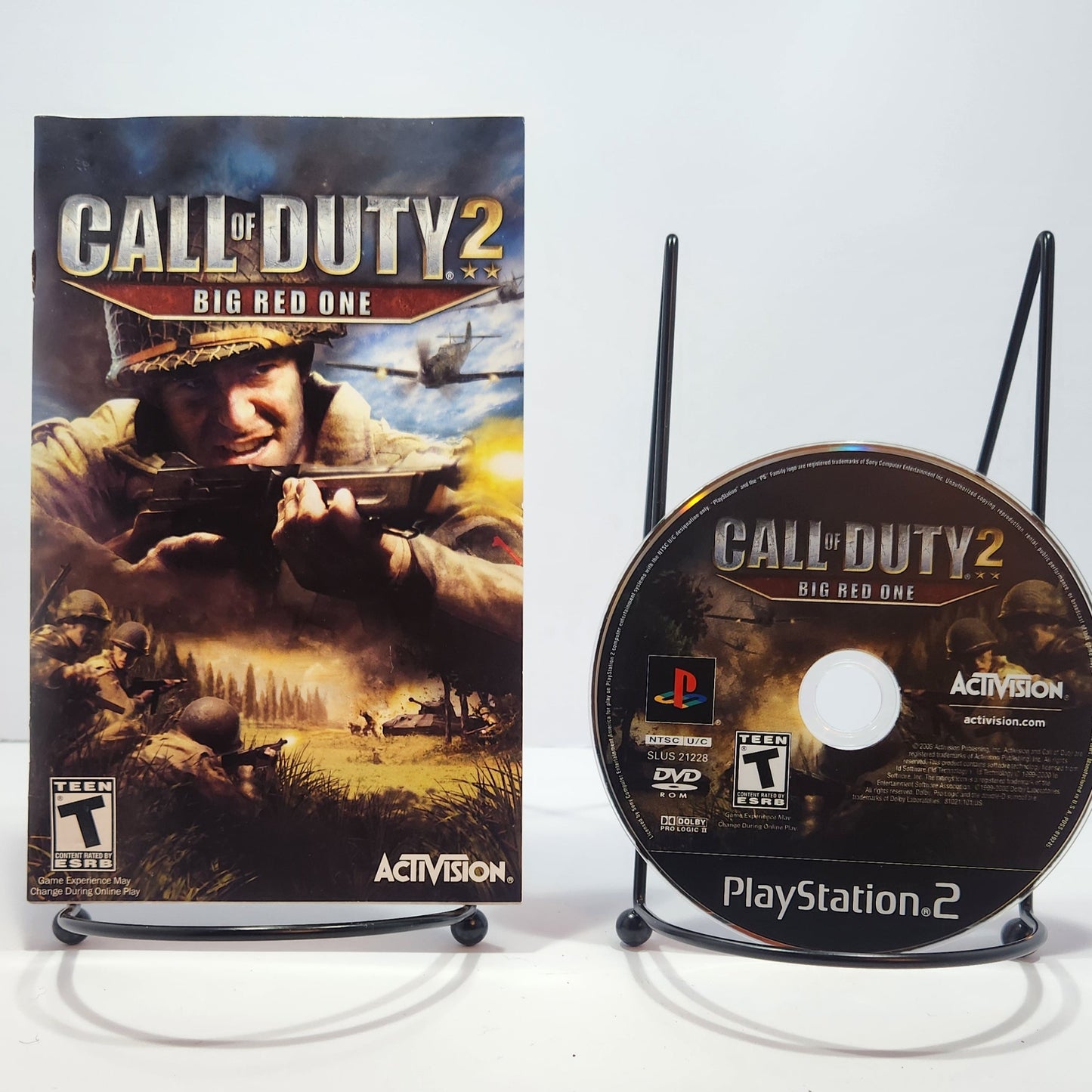 Call of Duty 2: Big Red One (Sony PlayStation 2 PS2, 2005)