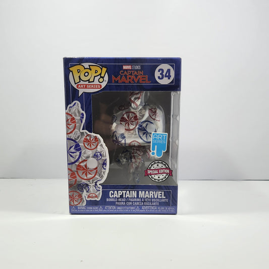 Captain Marvel Art Series Funko #34