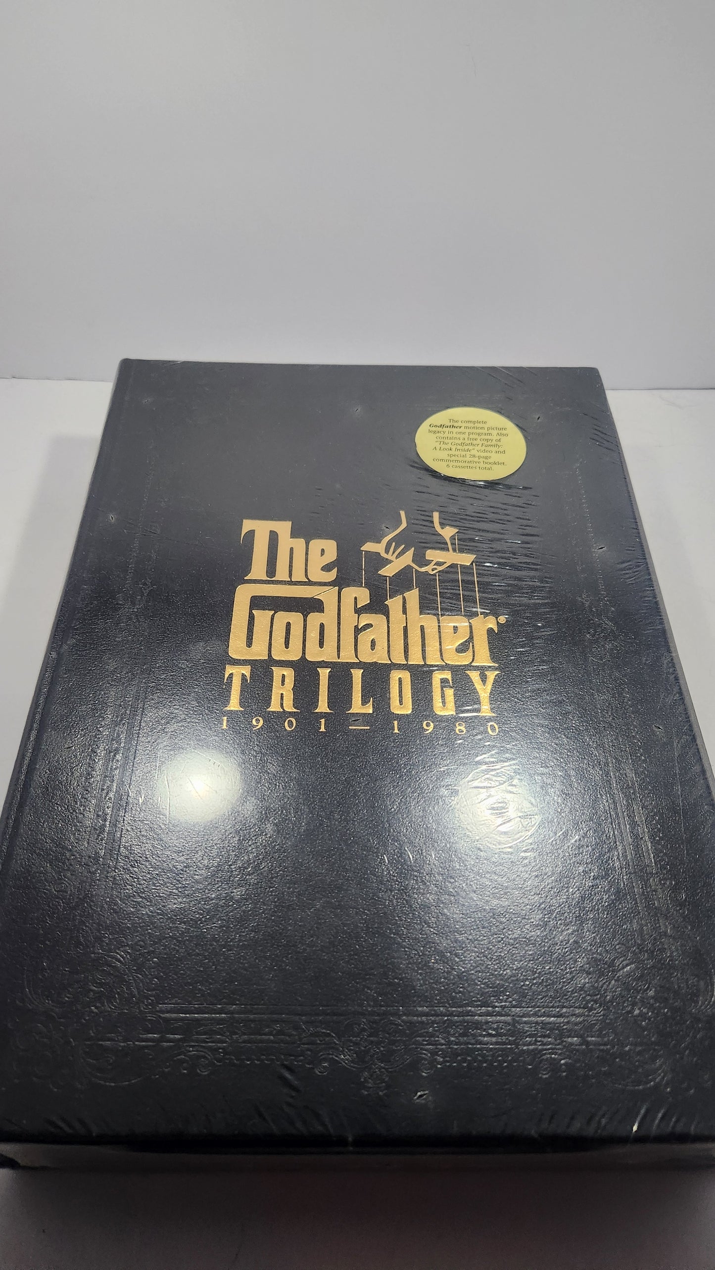 The Godfather Trilogy Box Set VHS 1901-1980 SEALED