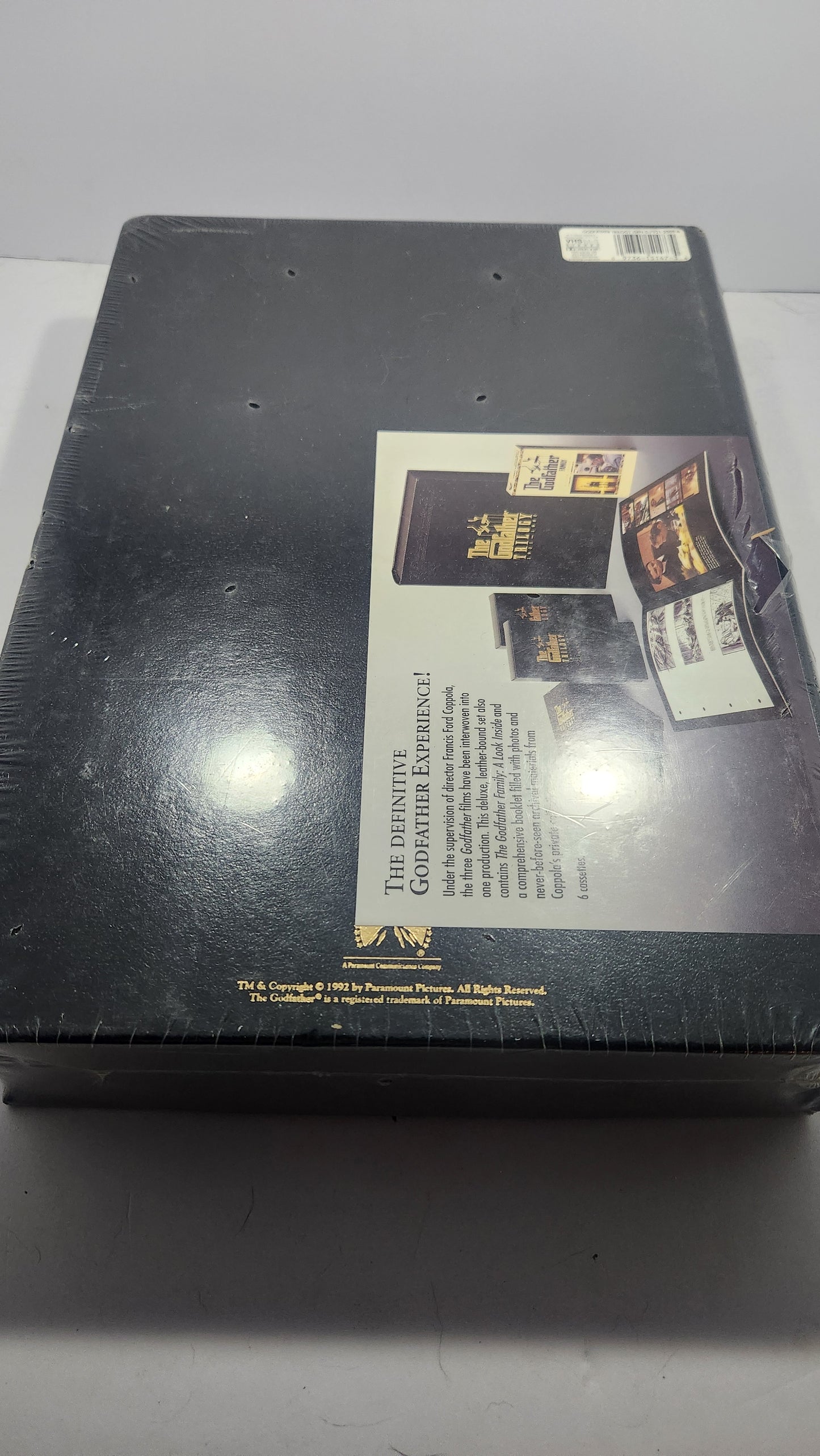The Godfather Trilogy Box Set VHS 1901-1980 SEALED