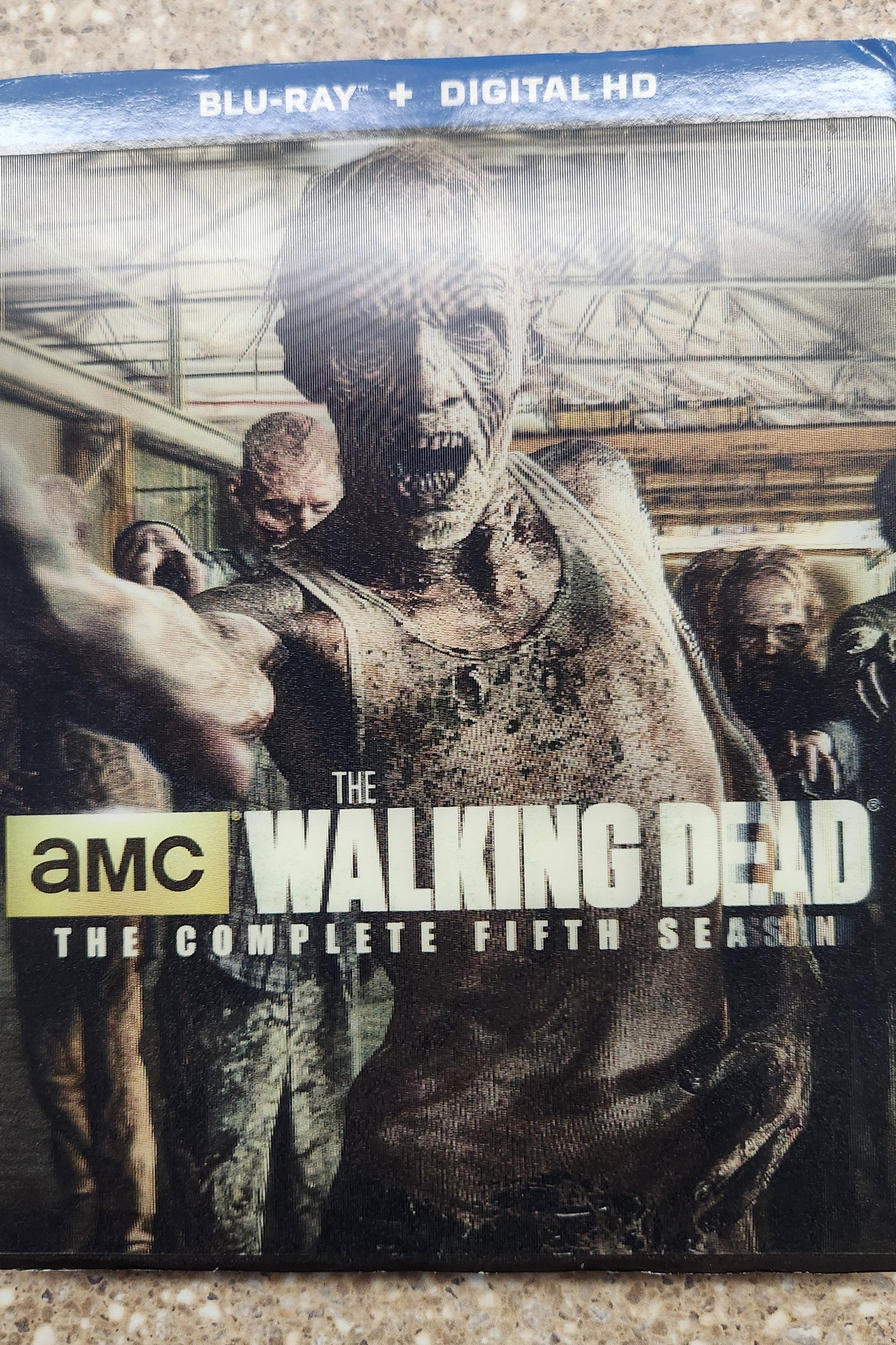 The Walking Dead Season 5 Blu-ray Lenticular Cover
