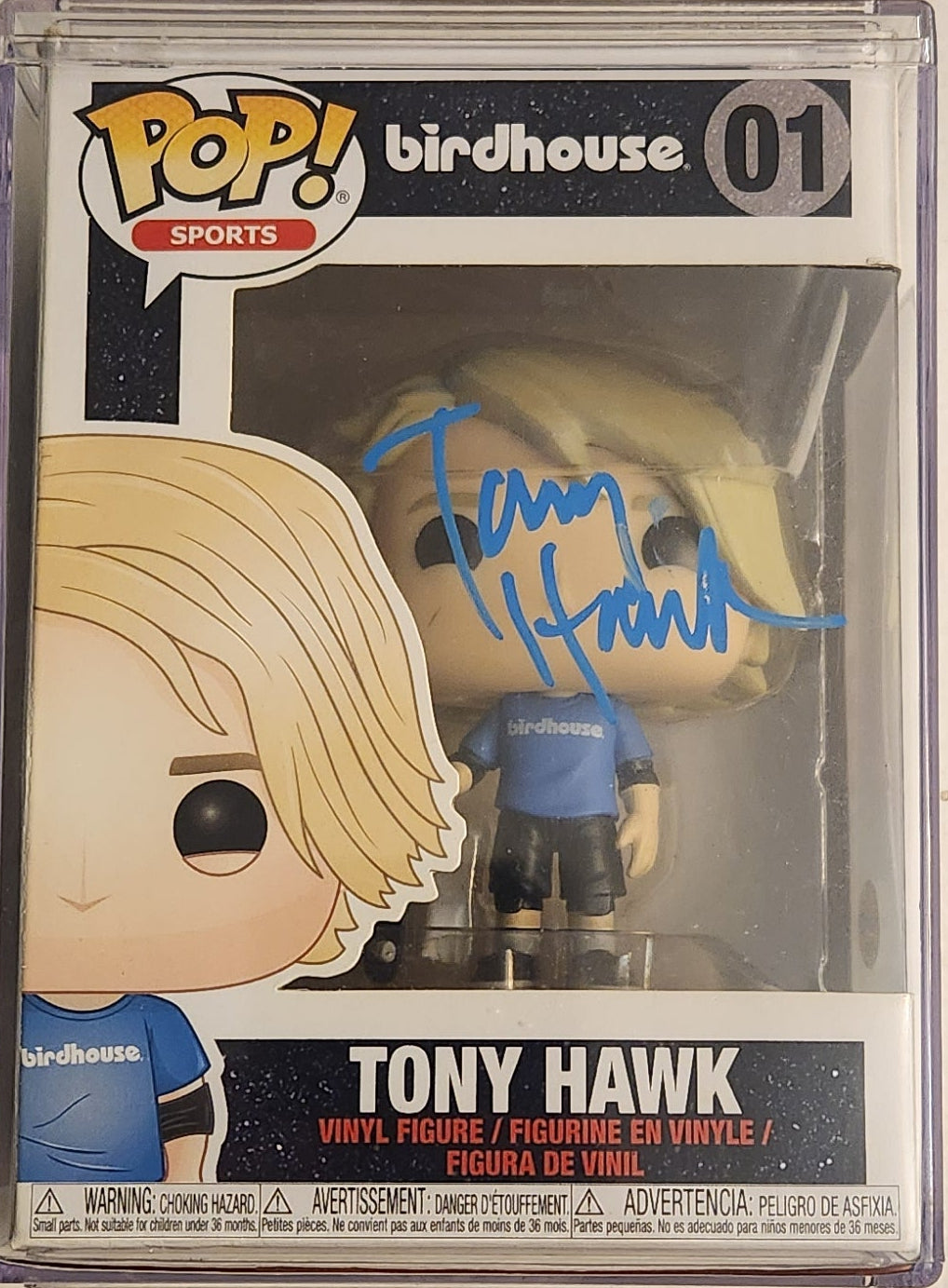 Tony Hawk Signed Funko #01 NOT MINT