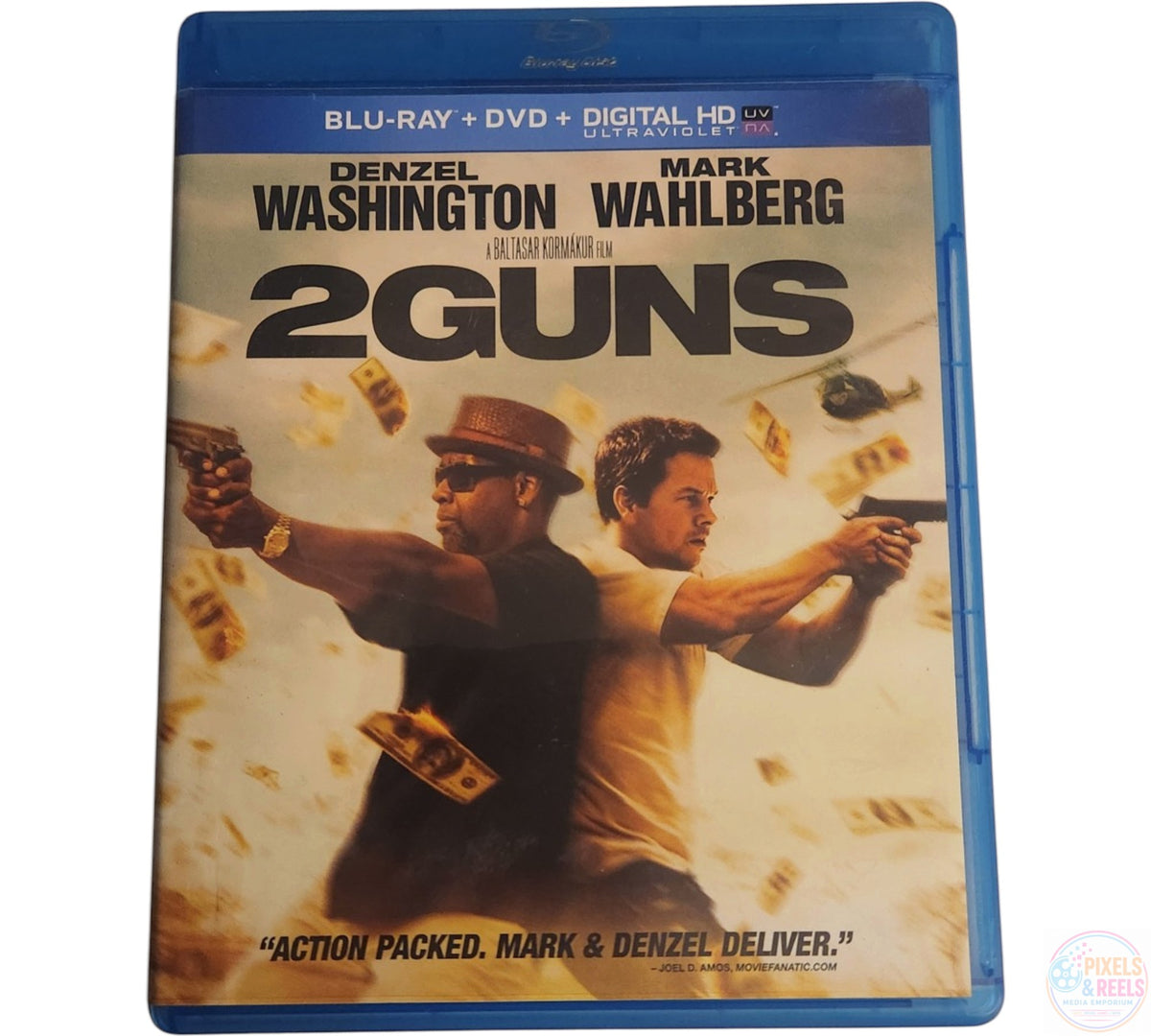 2 Guns (Blu-ray+DVD, 2013)