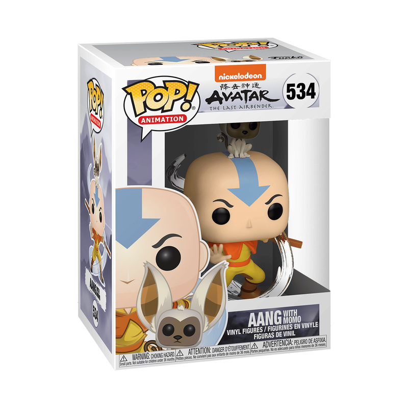 Aang with Momo Funko #534