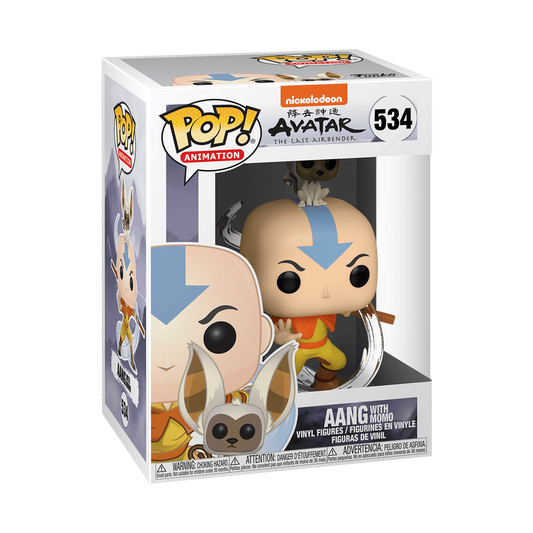 Aang with Momo Funko #534