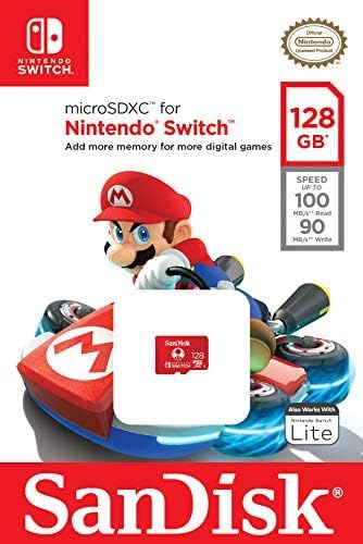 SanDisk 128GB microSDXC-Card, Licensed for Nintendo-Switch