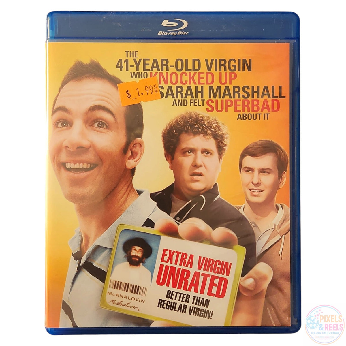 The 41 Year Old Virgin Who Knocked Up Sarah Marshall & Felt Superbad (Blu-ray)