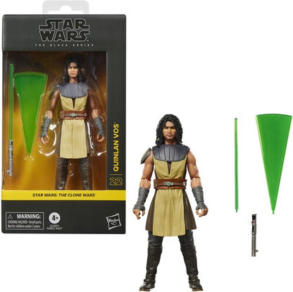Star Wars: The Clone Wars - Black Series - Quinlan Vos Action Figure