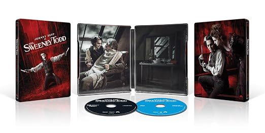 Sweeney Todd: The Demon Barber of Fleet Street (4K Steelbook)