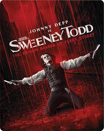 Sweeney Todd: The Demon Barber of Fleet Street (4K Steelbook)