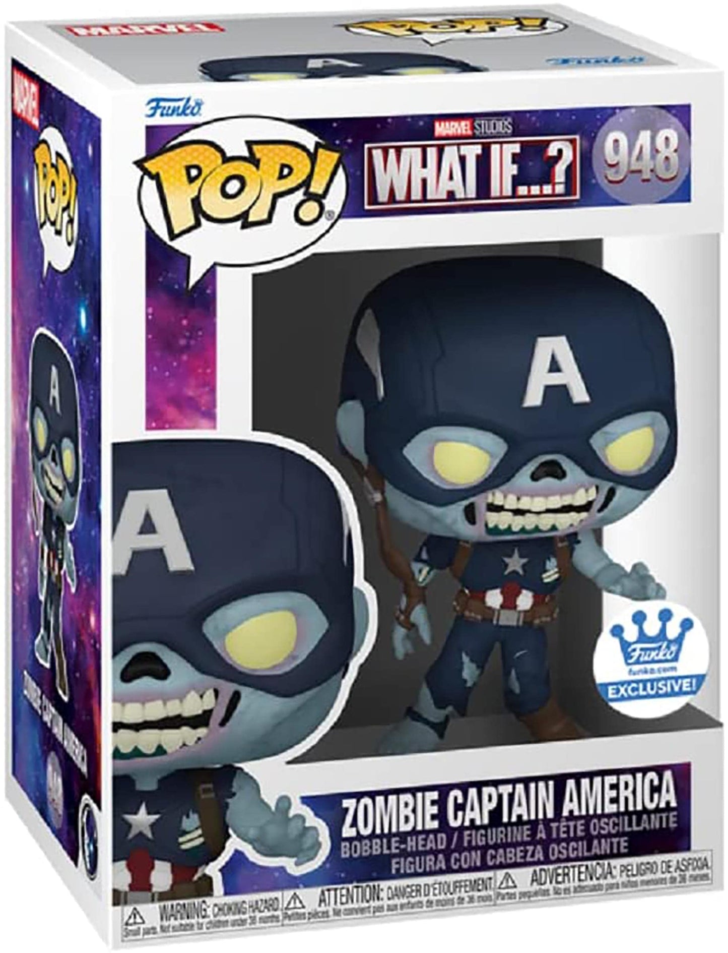 Zombie Captain America Funko #948