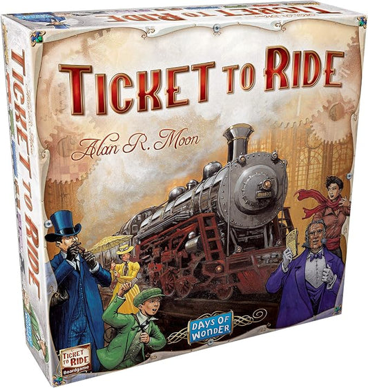 Ticket to Ride Board Game - A Cross-Country Train Adventure for Friends and Family!