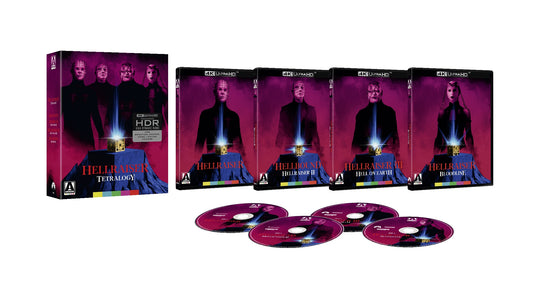 Hellraiser Tetralogy (Arrow Video) (4K UHD)