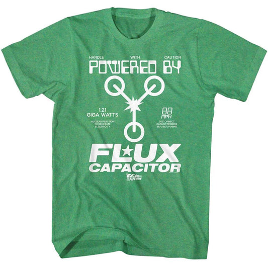 Back to the Future Powered By Flux Tee