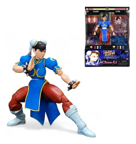 Street Fighter II Ultra Chun-Li 6 In Action Figure