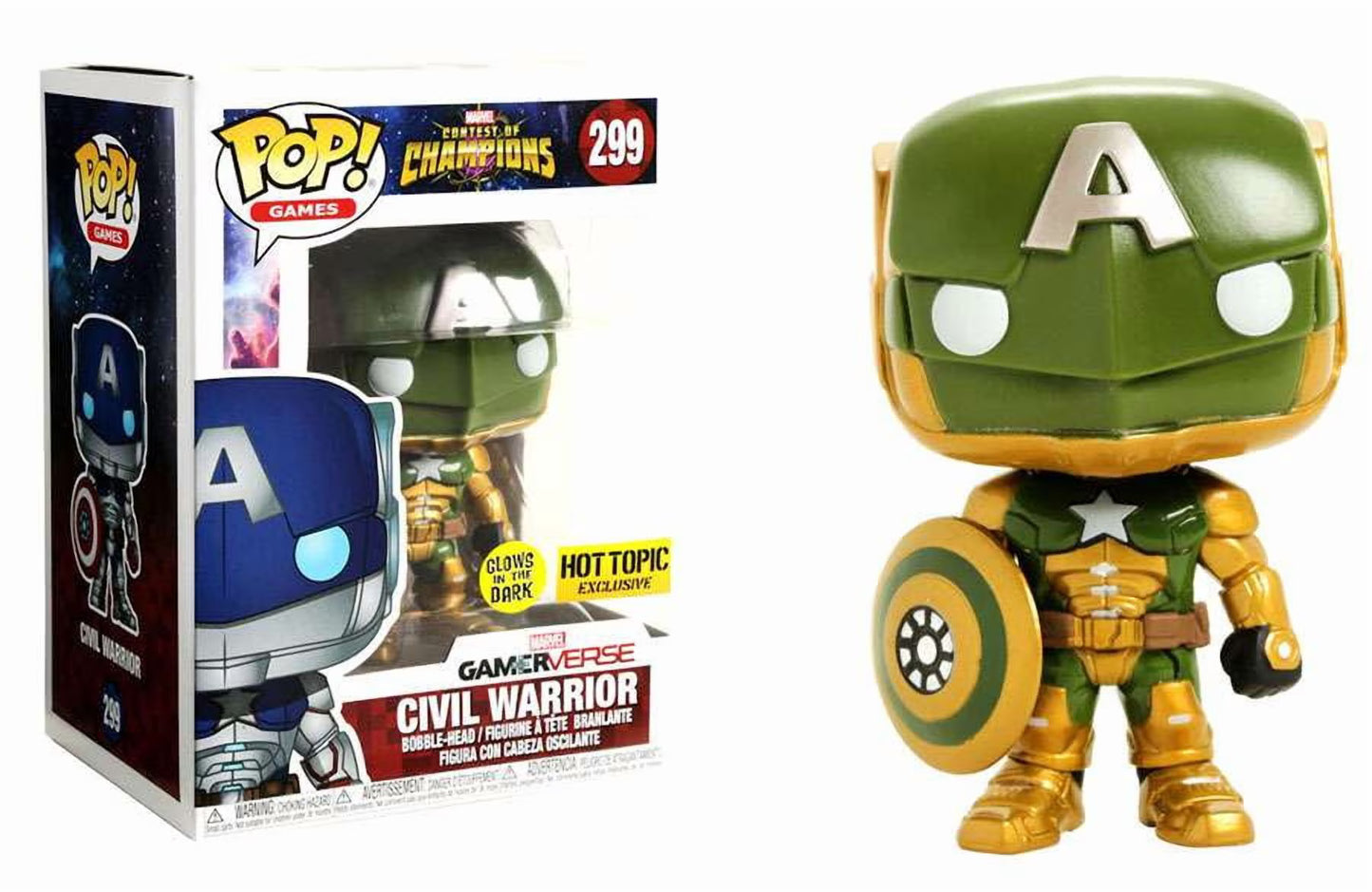 Civil Warrior Hot Topic Exclusive Funko #299