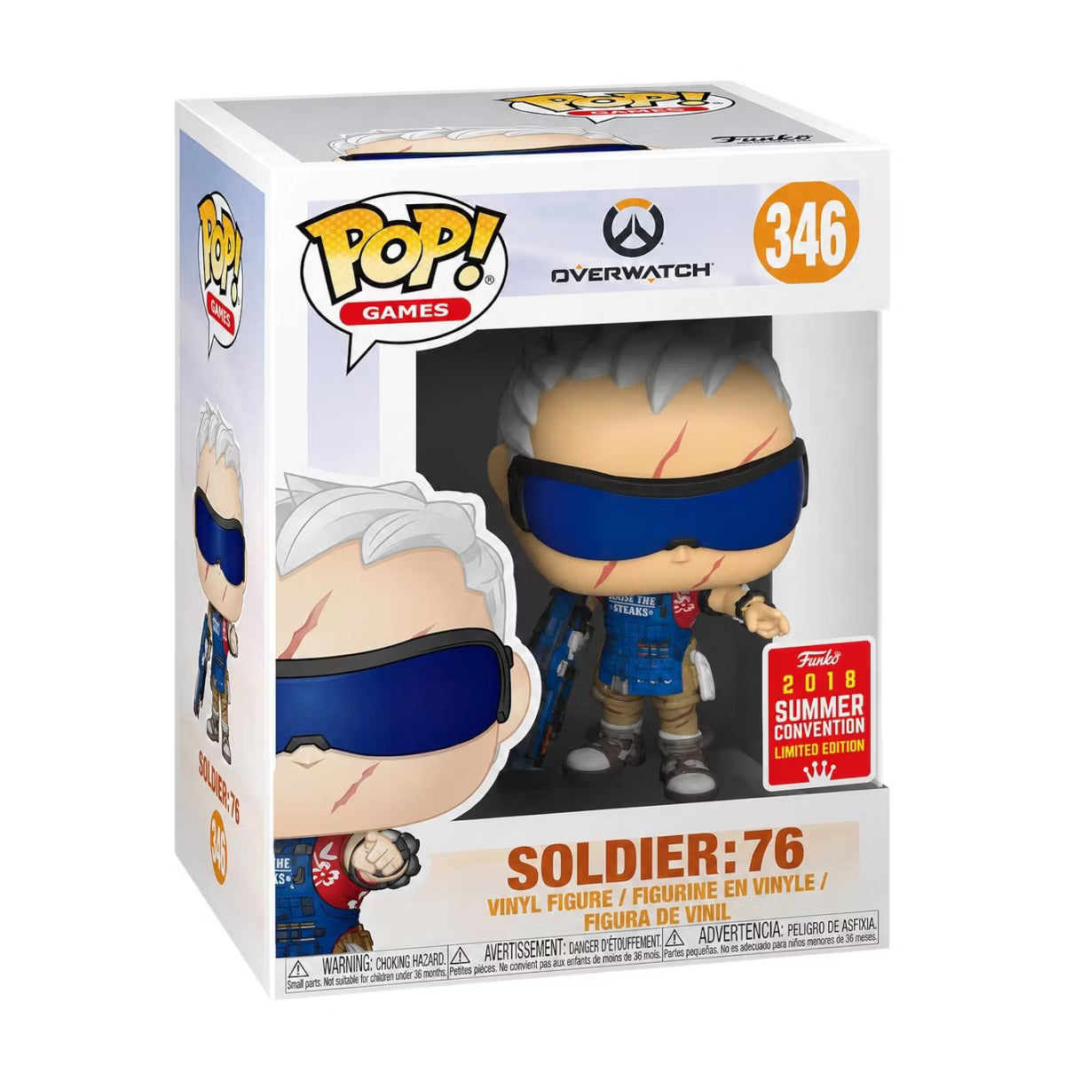 Soldier:76 2018 Summer Convention Limited Edition Funko #346