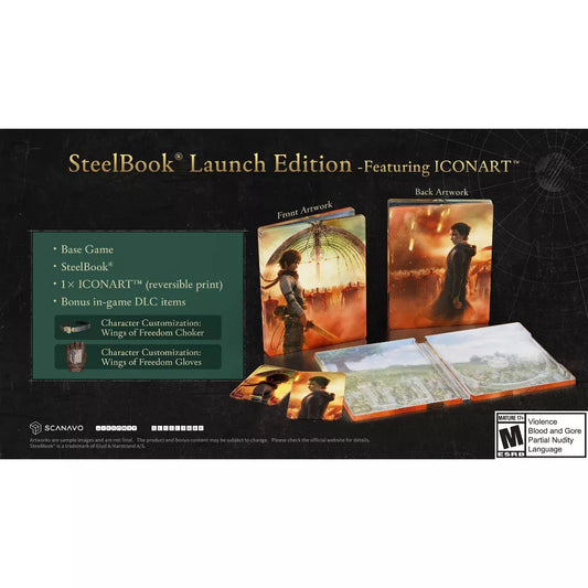Attack on Titan 3 SteelBook Launch Edition PS5