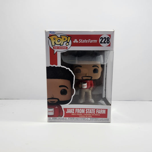 Jake from State Farm Funko #228 DAMAGED