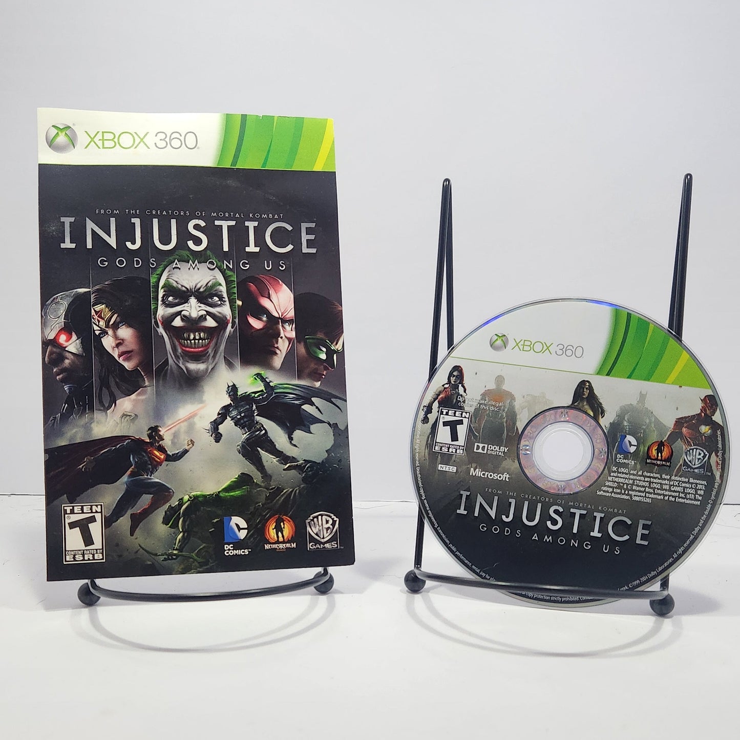 Injustice Gods Among Us CIB (Xbox 360, 2013)