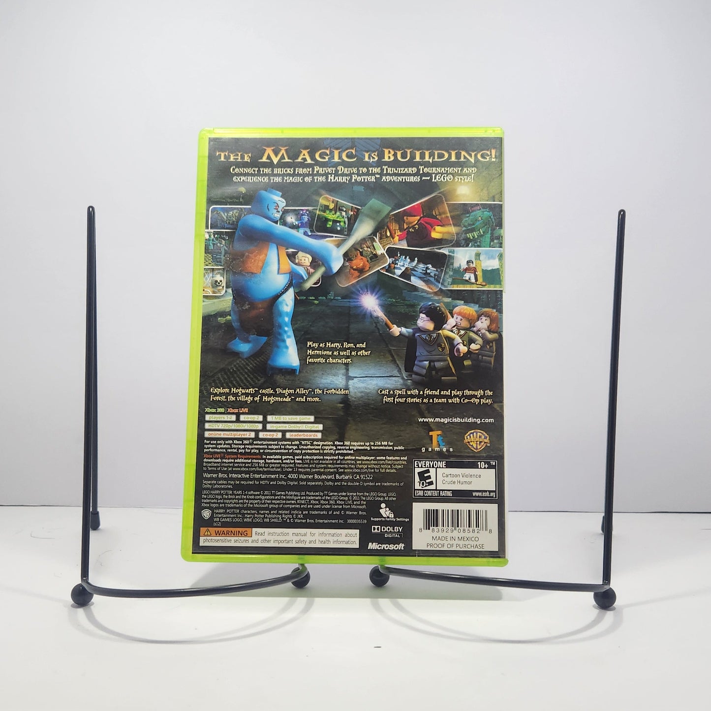 Lego Harry Potter Years 1-4 Platinum Hits CIB (Xbox 360, 2011)