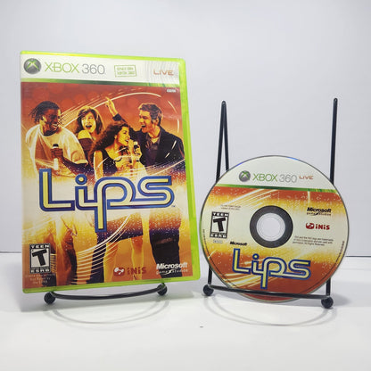 Lips (Xbox 360, 2008) No Manual