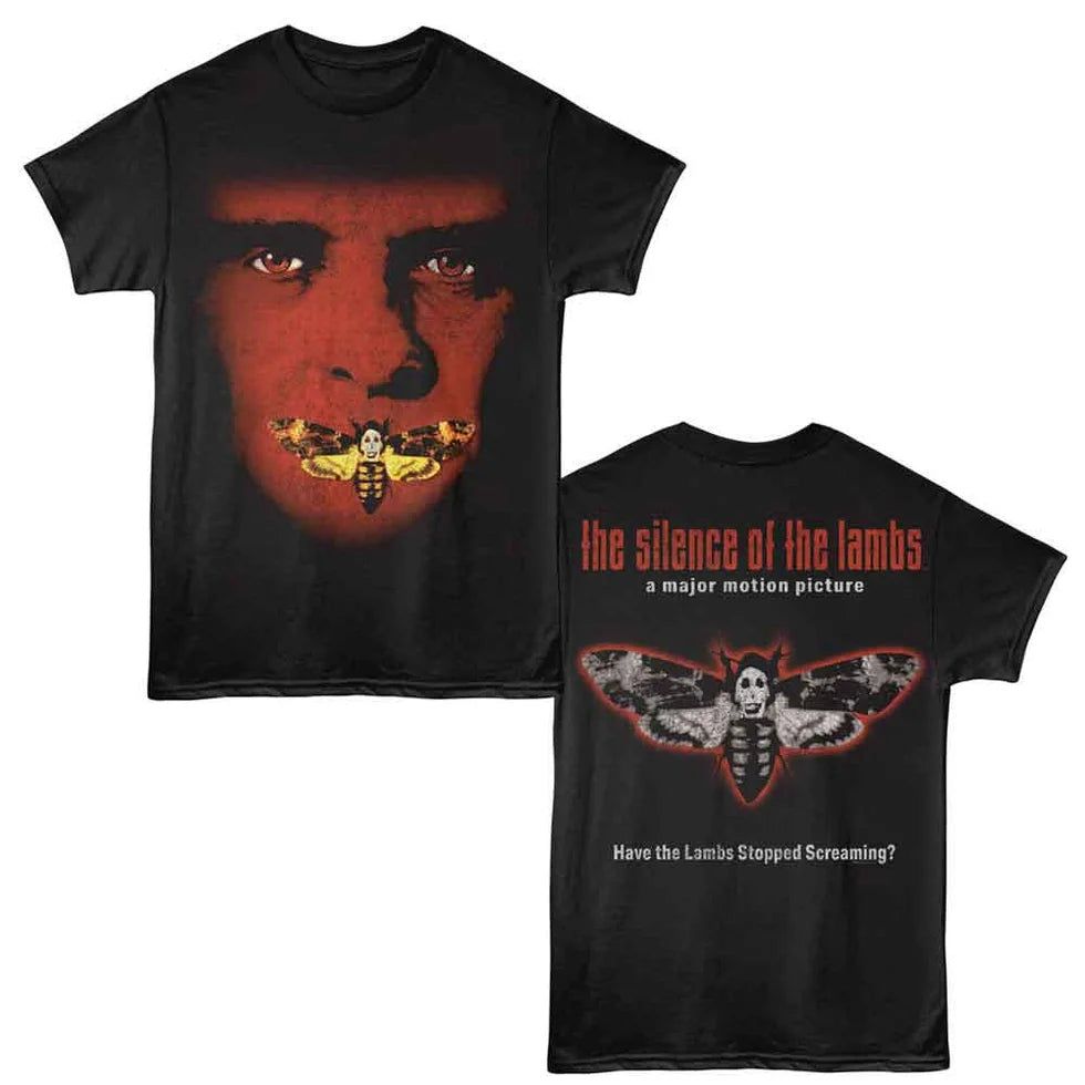 Silence of the Lambs Face Moth Tee