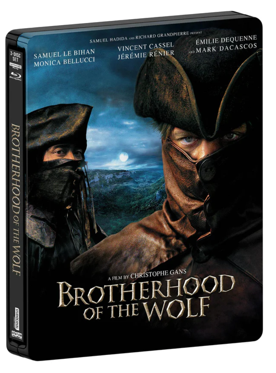 Brotherhood of the Wolf (4K Steelbook) Shout! Factory