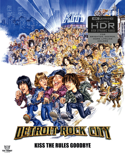Detroit Rock City (4K UHD) Toy Robot