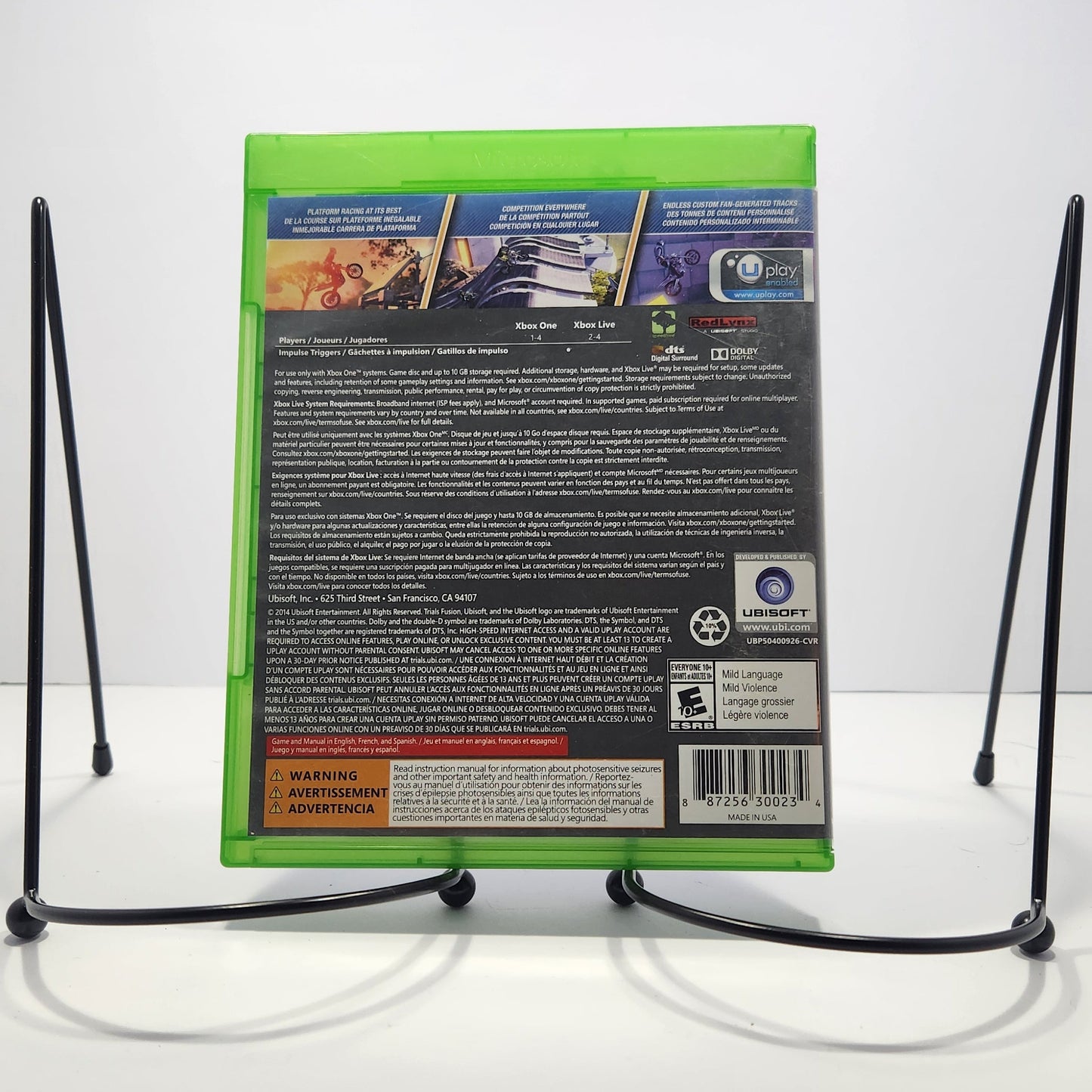 Trials Fusion (Microsoft Xbox One, 2014)