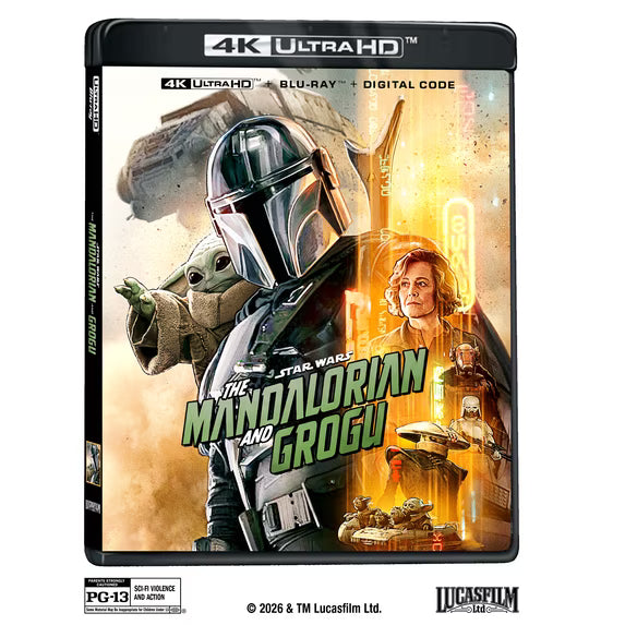 The Mandalorian and Grogu (4K/Blu-ray Options)