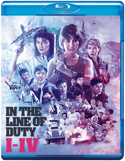 In the Line of Duty I-IV (Blu-ray) 88 Films