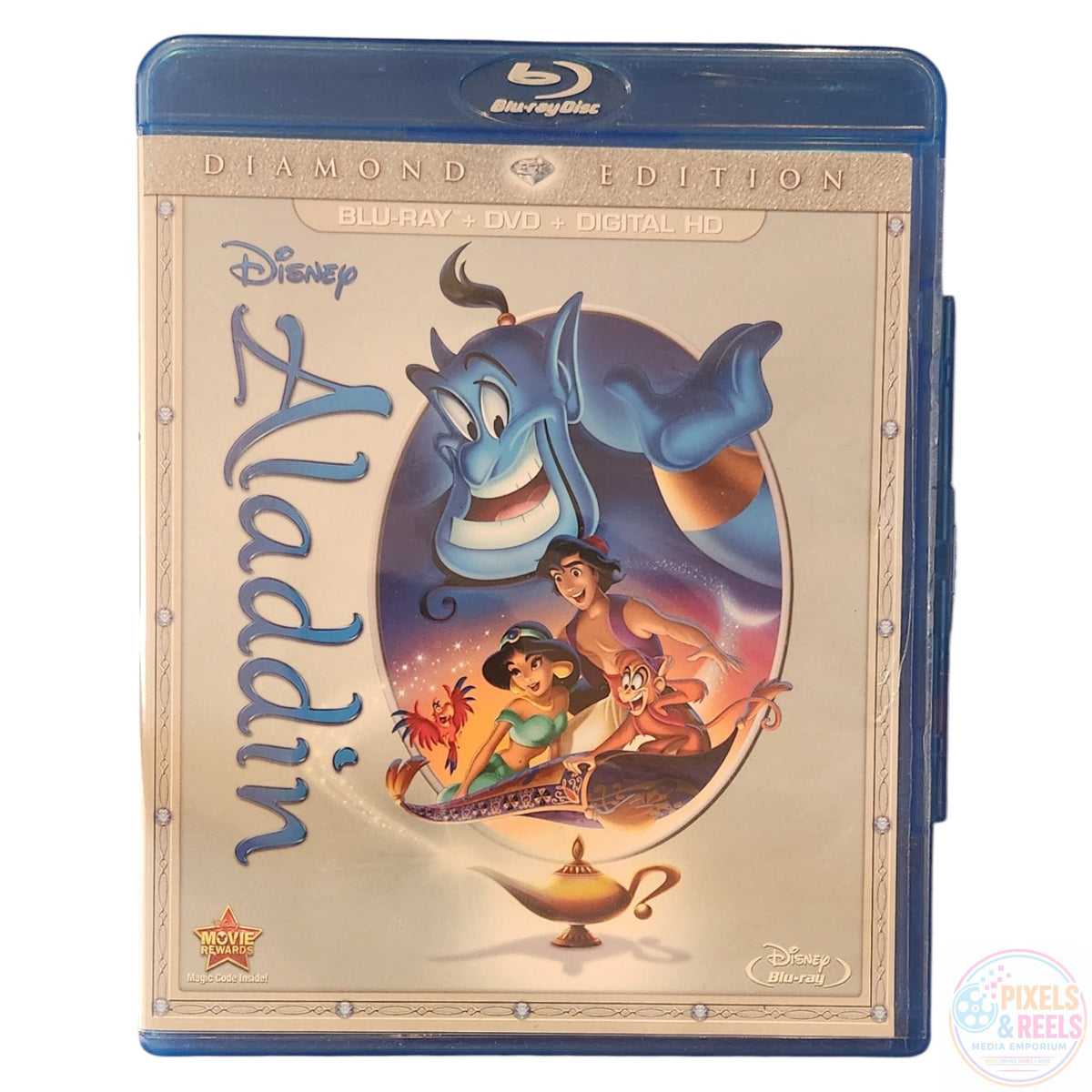 Aladdin (Blu-ray/DVD, 2015, 2-Disc Set, Diamond Edition)