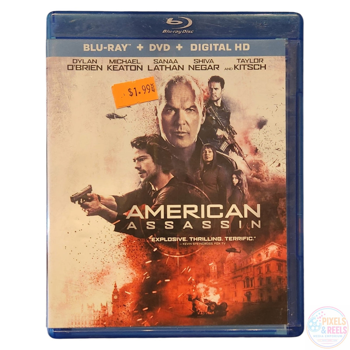 American Assassin (Blu-ray+DVD, 2017)
