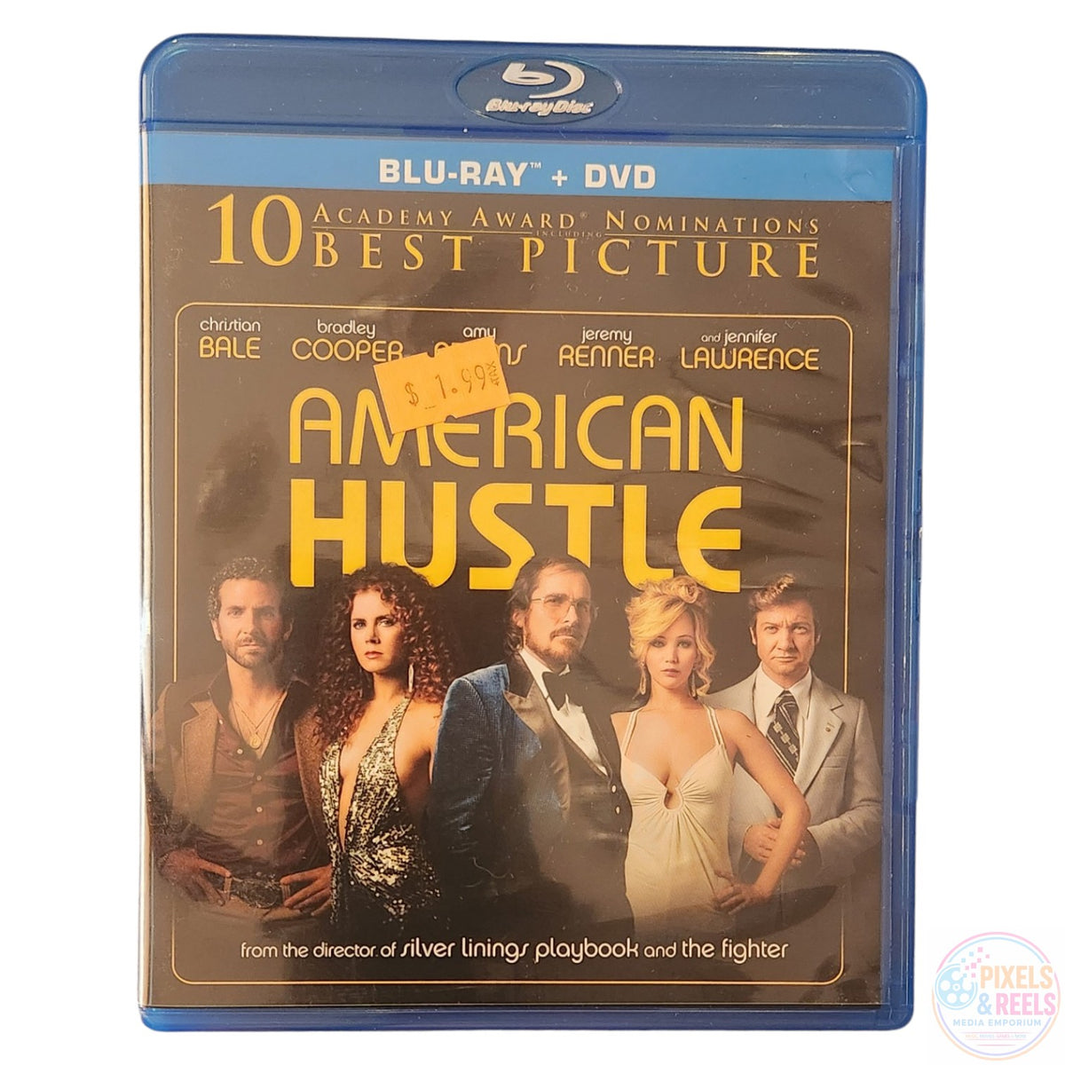 American Hustle (Blu-ray+DVD, 2013)