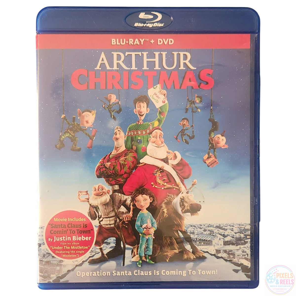 Arthur Christmas (Blu-ray+DVD, 2012)