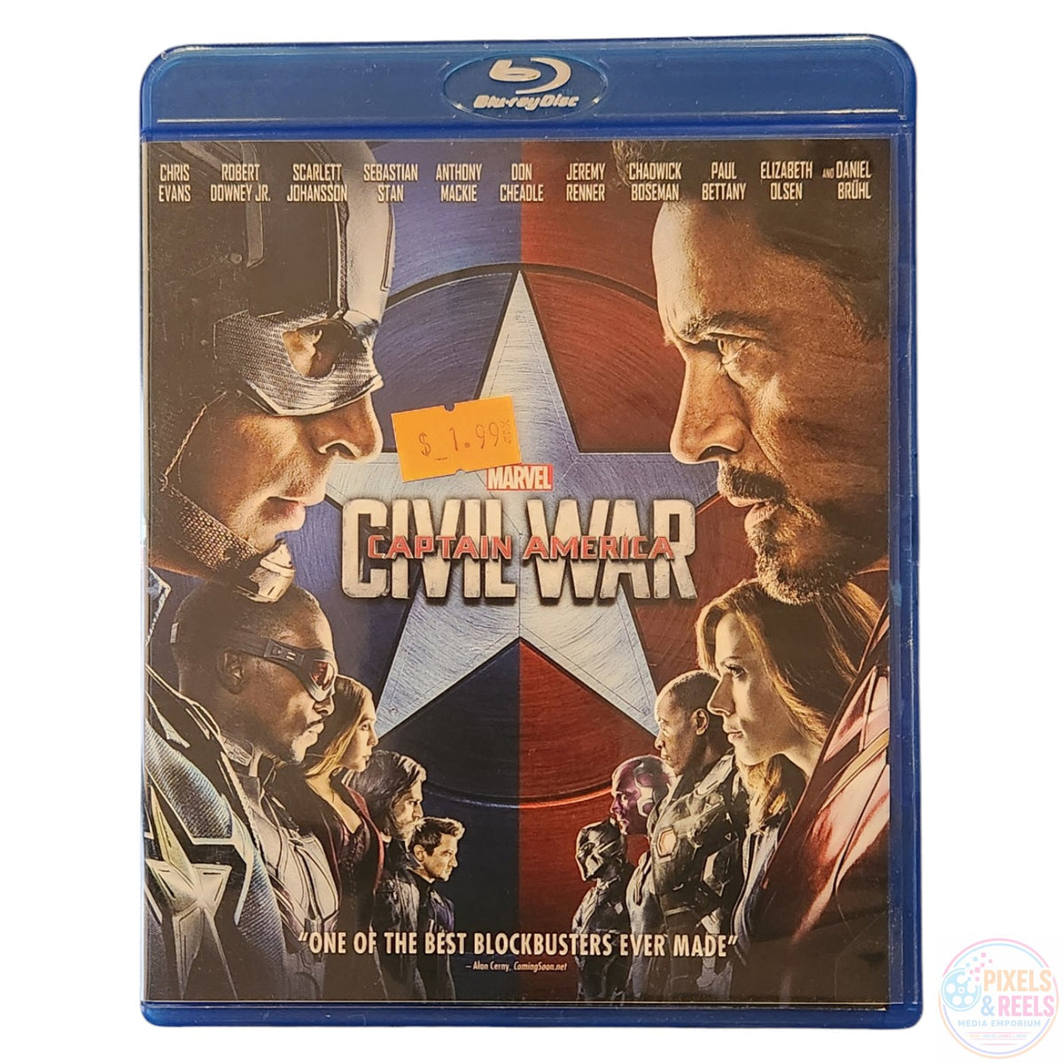 Captain America: Civil War (Blu-ray, 2016)