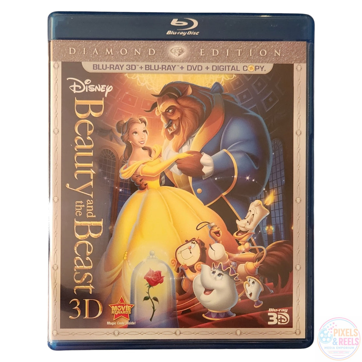 Beauty and the Beast 3D Blu-ray+DVD