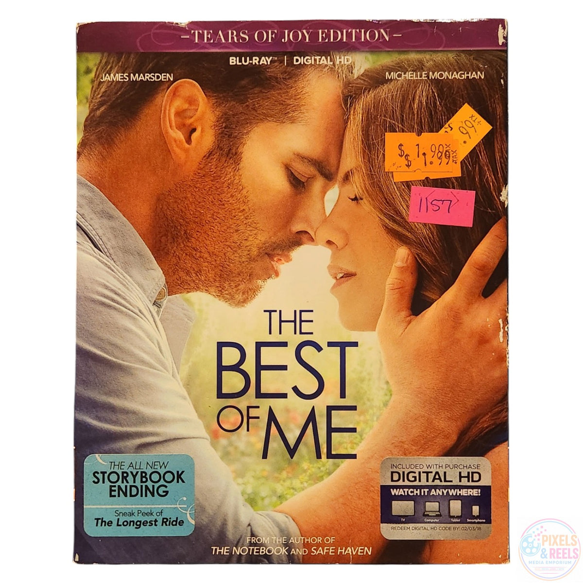 The Best of Me (Blu-ray, 2015)