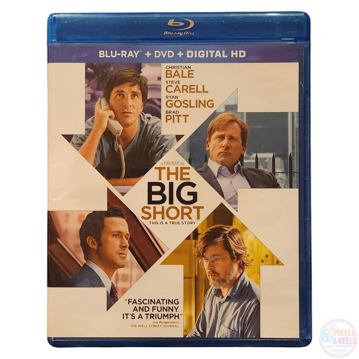 The Big Short (Blu-ray+DVD, 2015)