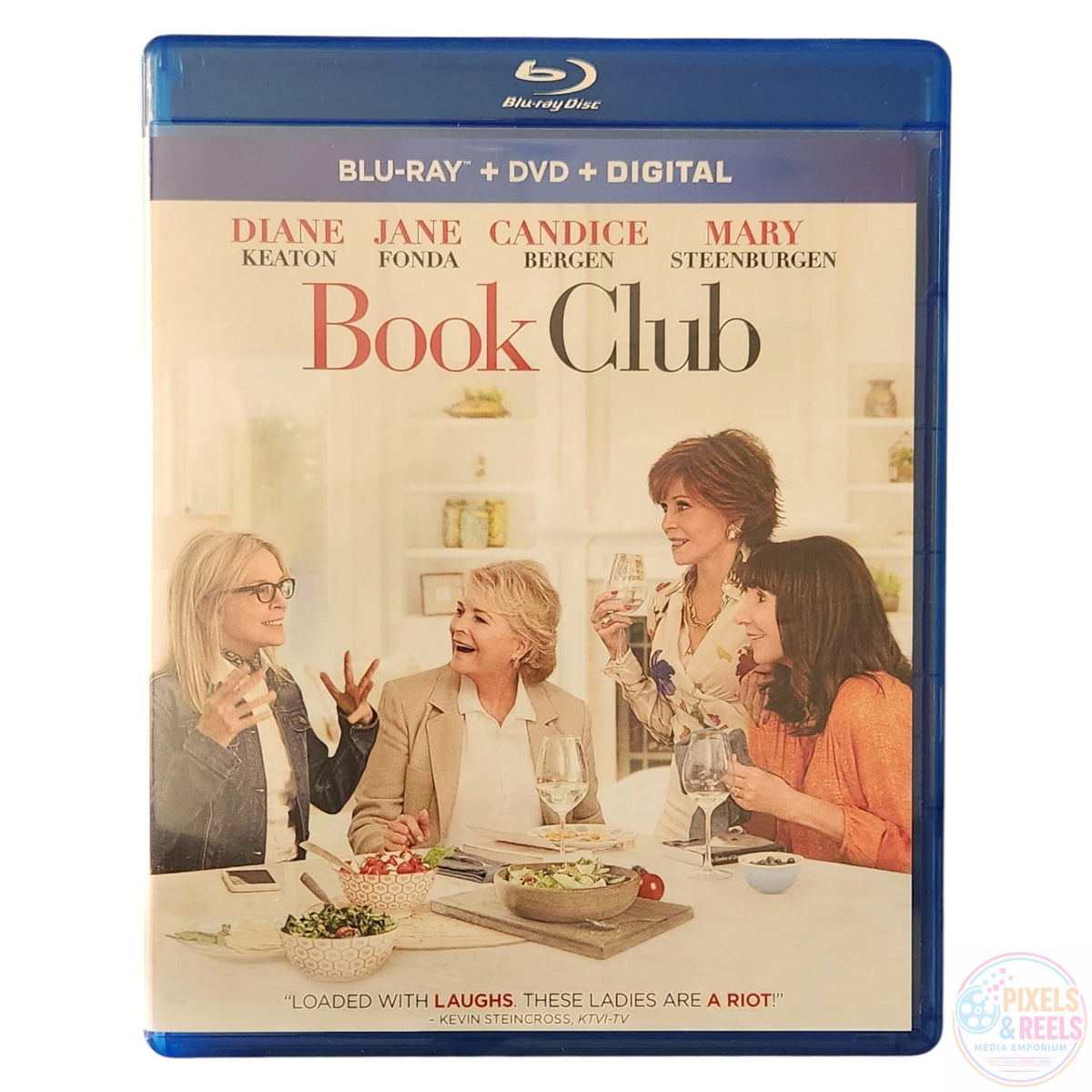 Book Club (Blu-ray+DVD, 2018)