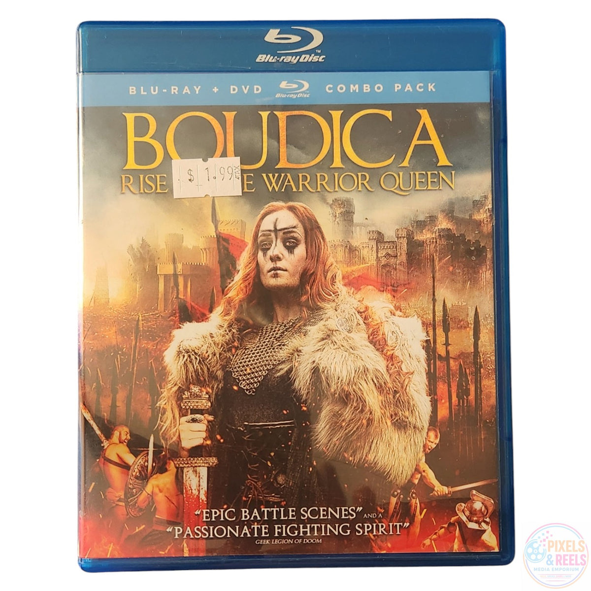 Boudica: Rise of the Warrior Queen (Blu-ray+DVD, 2020)